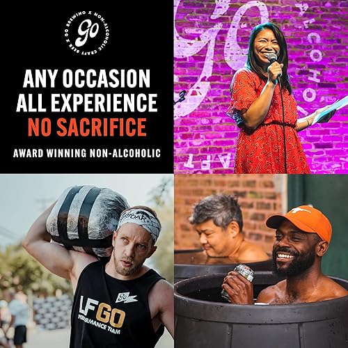 Miniatura 6 de Go Brewing - Pack Mixto de 12 IPA - Cerveza Sin Alcohol - Refrescante Elaboración en Pequeñas Tandas - Baja en Calorías - Incluye Prophets Hazy IPA