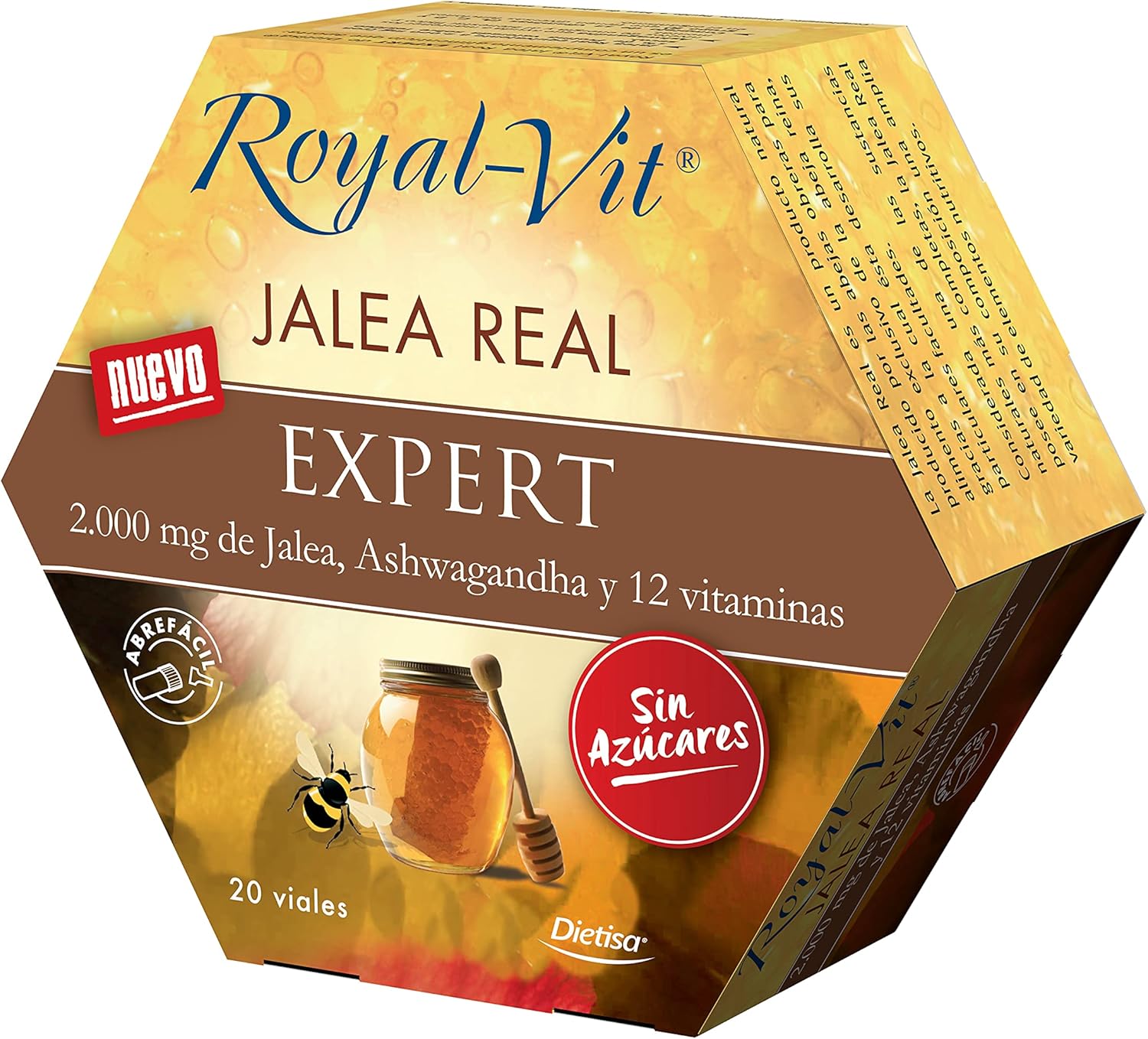 DIETISA Jalea Real Vitaminada - Expert sin Azúcares 200 g