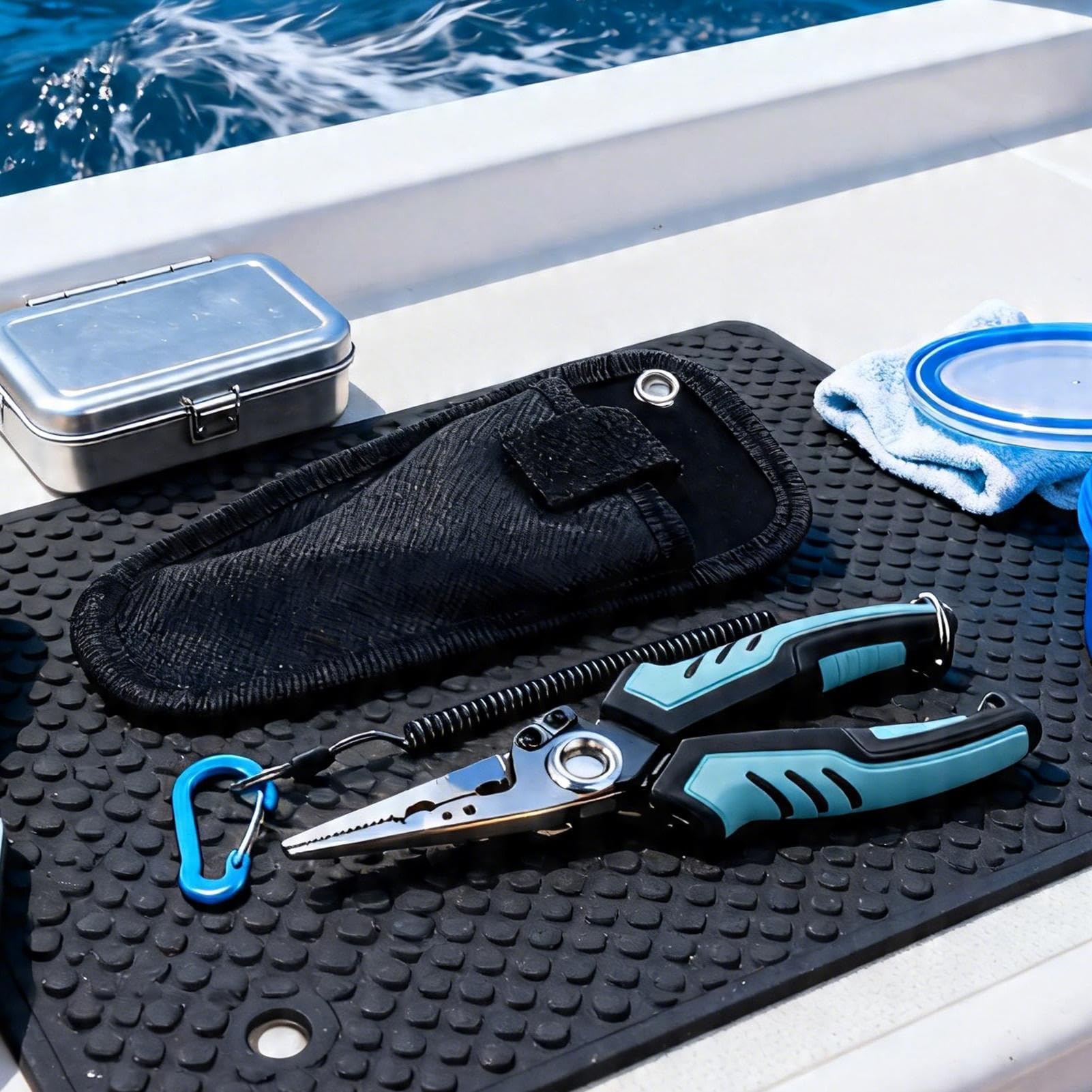 Générique Pince de Pêche Eau de Mer Coupe-Fil Léger et Maniable