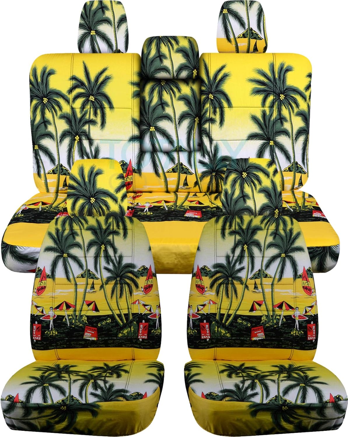 Totally Covers compatible with 20182024 Jeep Wrangler JL Hawaiian Seat