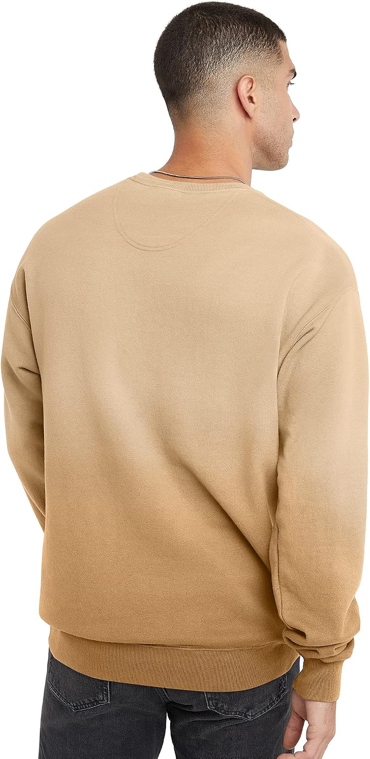 Hanes mens Oversized Sweatshirt, Comfortwash Boyfriend Crewneck Sweatshirts, Garment-dyed Fleece (S–2xl)