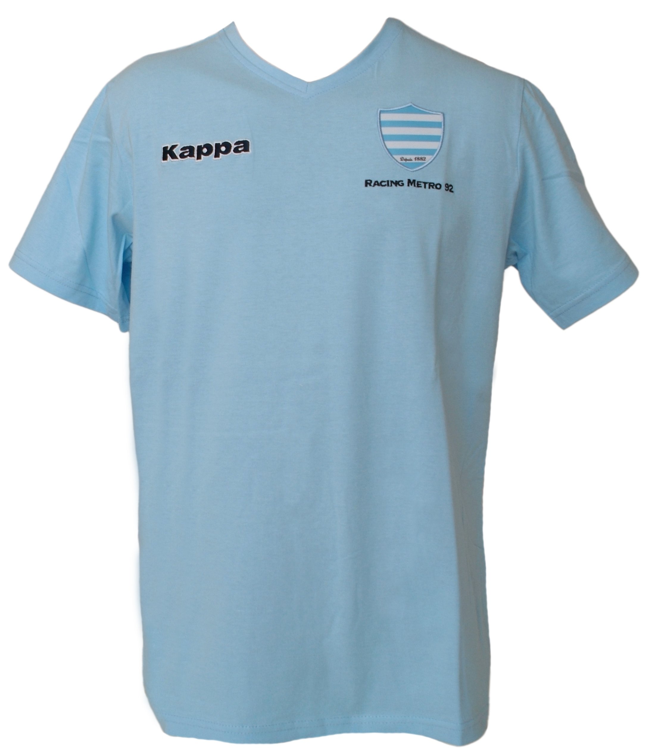 Racing Metro 92 Rugby T-Shirt - Kappa Official Collection - Top 14 - Adult Size