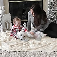 Vista 63 de Bedsure - Manta de vellón, tamaño queen, suave, ligera, afelpada, mullida, acogedora, de microfibra de lujo, color rosa, 90 x 90 pulgadas