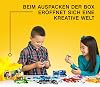 LEGO Classic Medium Building Blocks Box + Plates Green Blue White and Grey Starter Set