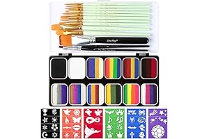 39 Vibrant Face Paint Colors: Unparalleled Canvas for Artistic Expression