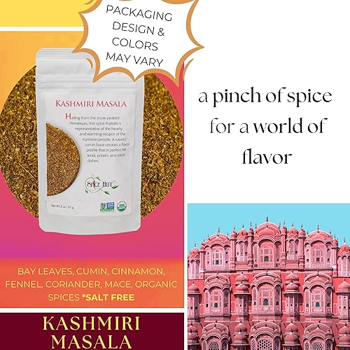 Vista 106 de The Spice Hut Dal Masala orgánico, mezcla rápida y fácil de especias para cocina india, con sal de 3.5 onzas