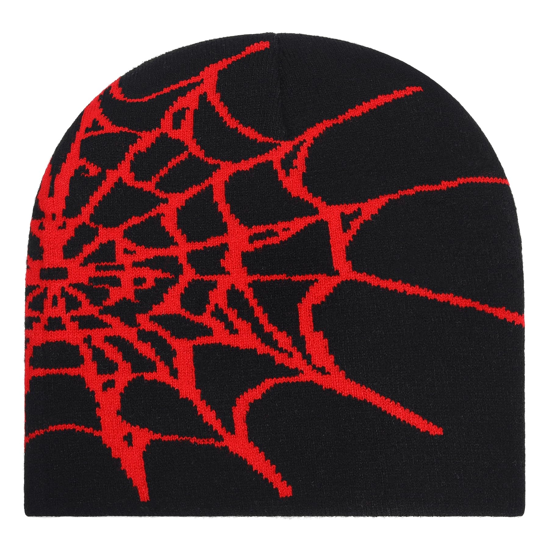 Supaico Men Women Y2K Beanies Gothic Graphic Knitted Hat Winter Warm Beanies Casual Outdoor Skull Cap