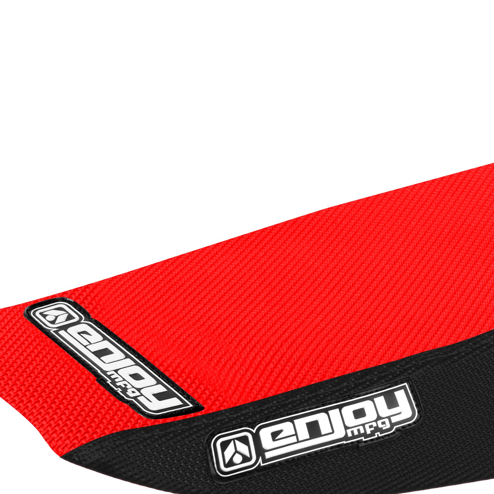 Enjoy Mfg Seat Cover - Compatible Fit for 2004-2012 Honda CRF100 CRF80 CRF 80 CRF 100 - Black Sides/Red Top Standard #138
