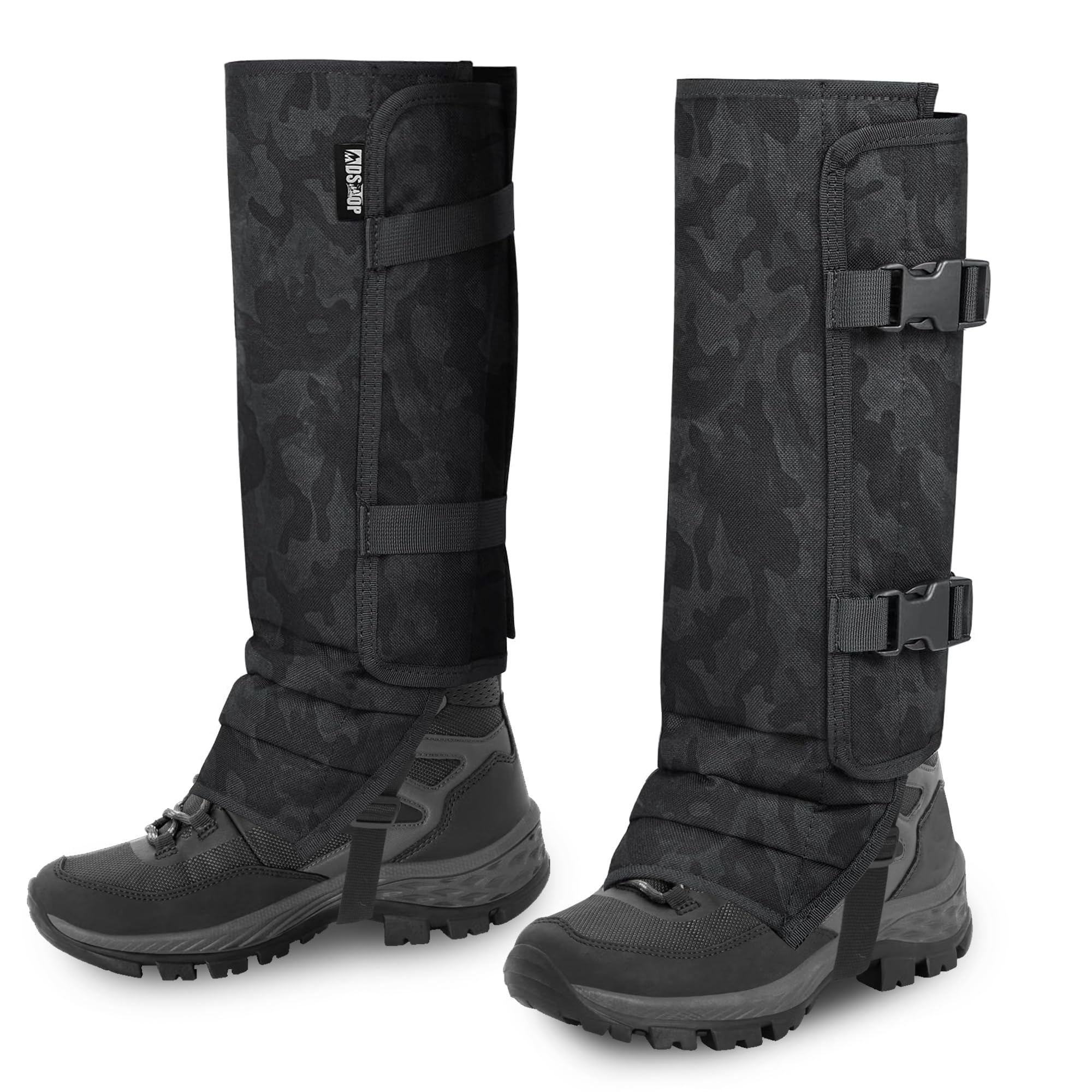 Snake Gaiters Leg Guards, Waterproof Snake Guards, Adjustable Snake Bite Protection for Lower Legs, Snake Chaps for Men&Women
