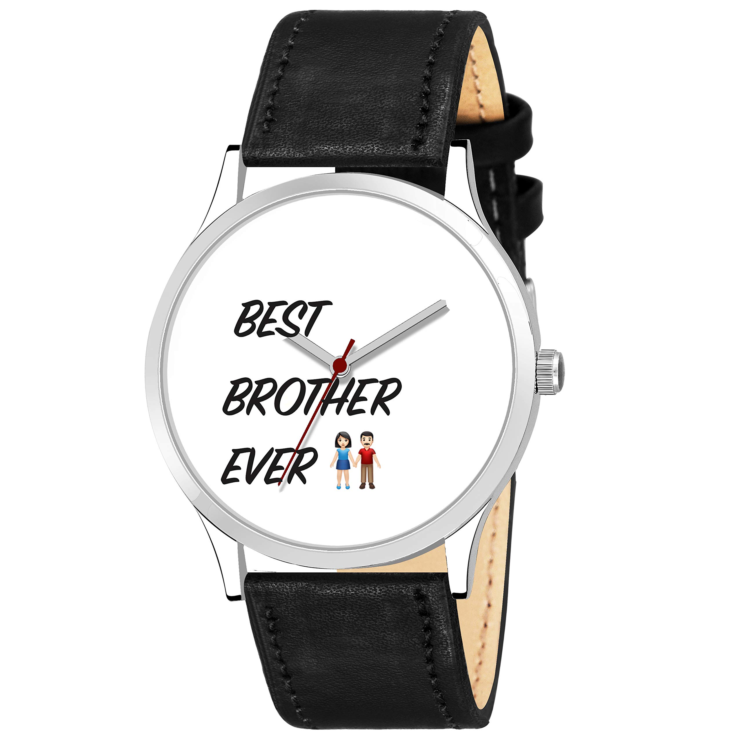 LORENZ Silver Case | Best Brother Ever | Analogue Watch for Men | Watch for Boys- MK-3073K (B08NX8JPTJ) Amazon Price History, Amazon Price Tracker