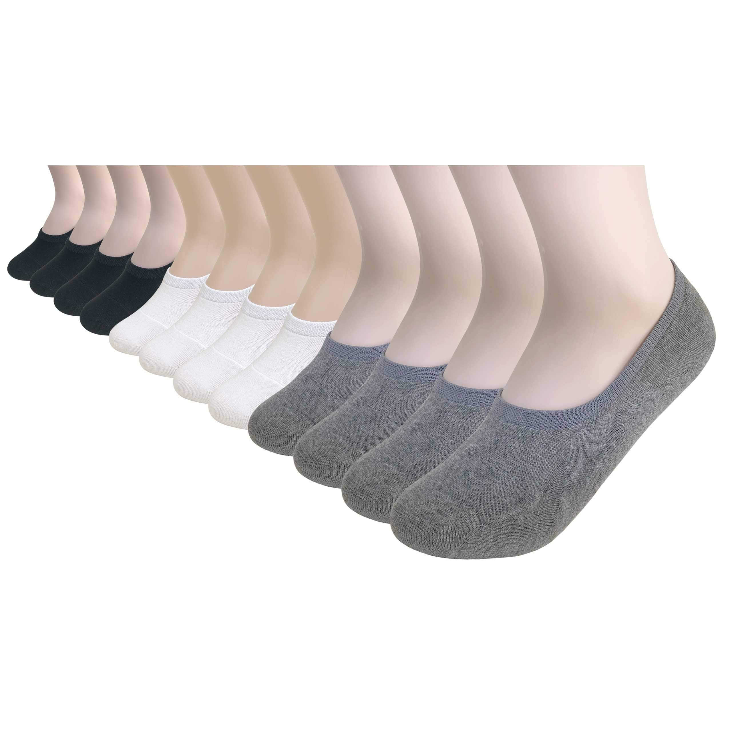 JNJSTELLA Women and Men No Show Socks Low Cut Non Slip Flat Boat Line Casual Socks