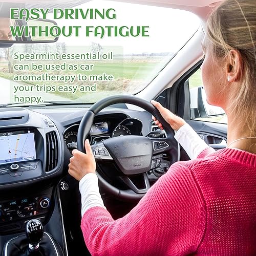 Miniatura 5 de EVOKE OCCU Aceite de menta verde para inhibir el crecimiento del vello facial, refrescante al aire, añadido a cremas y lociones, 4 onzas líquidas