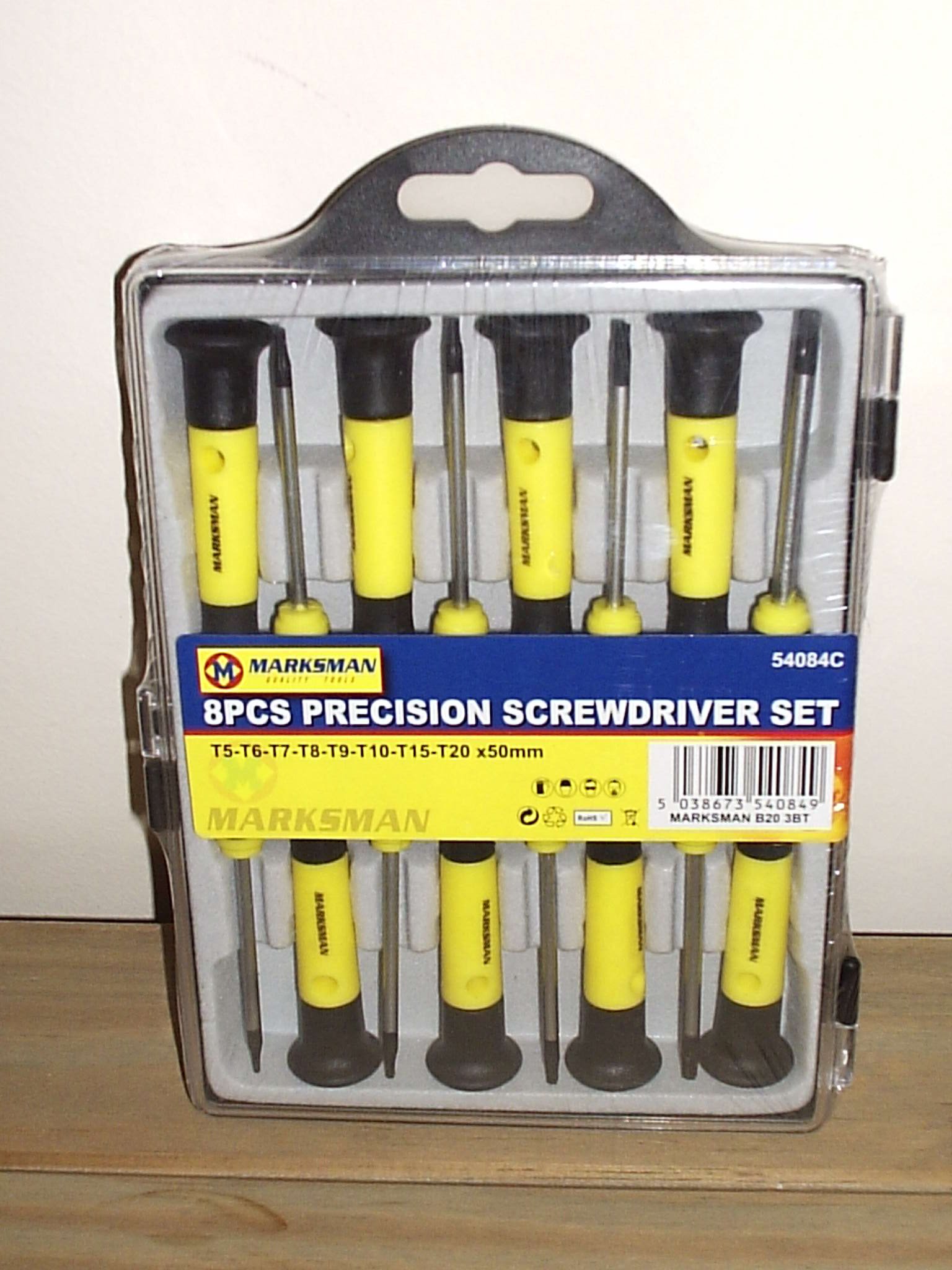 8 PC PIECE TORX PRECISION SCREWDRIVER SET KIT