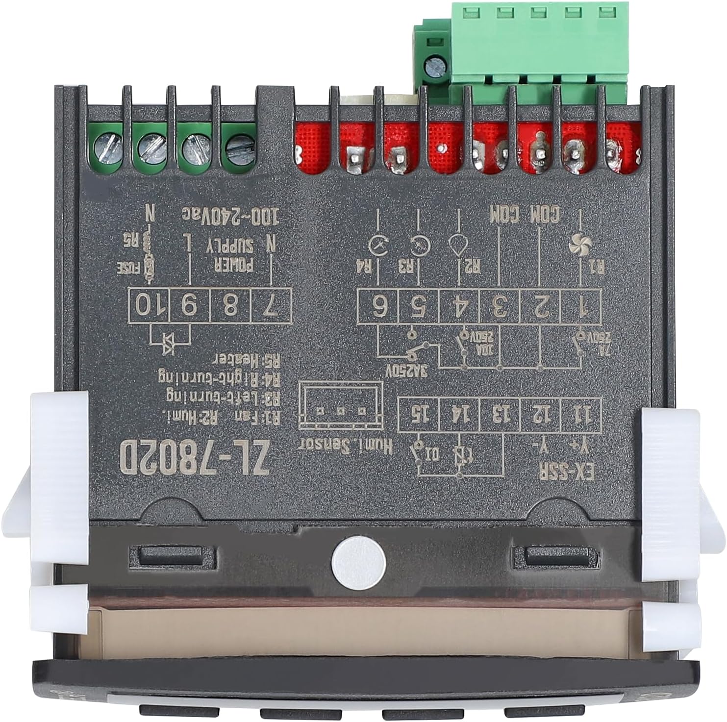 ZL-7802D Automatic Incubator Multifunctional Temperature and Humidity Controller Digital Hygrostat Thermostat for Eggs Turning and PID Control