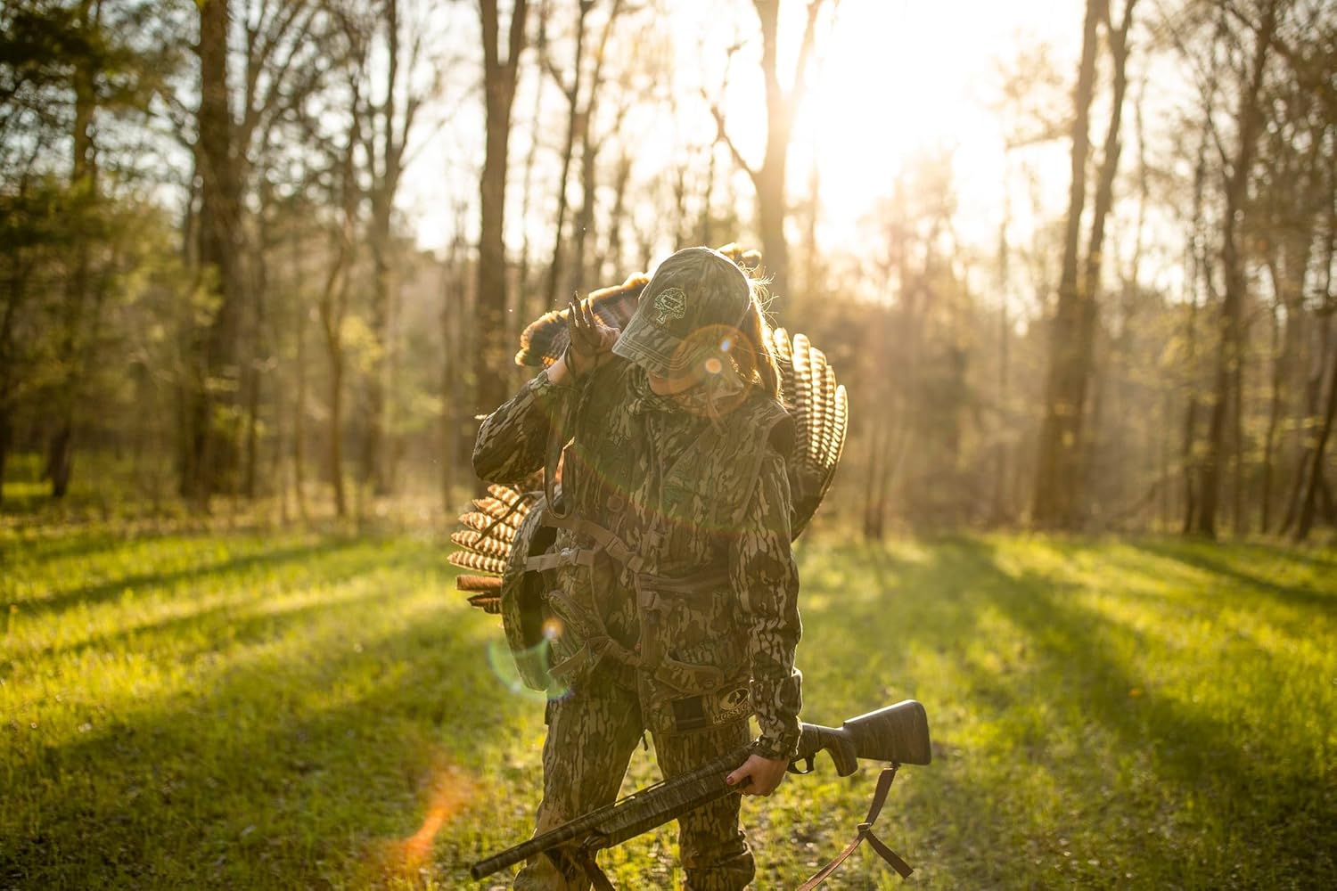 Mossy Oak Women’s Cotton Mill Long Sleeve Tee - Image 2