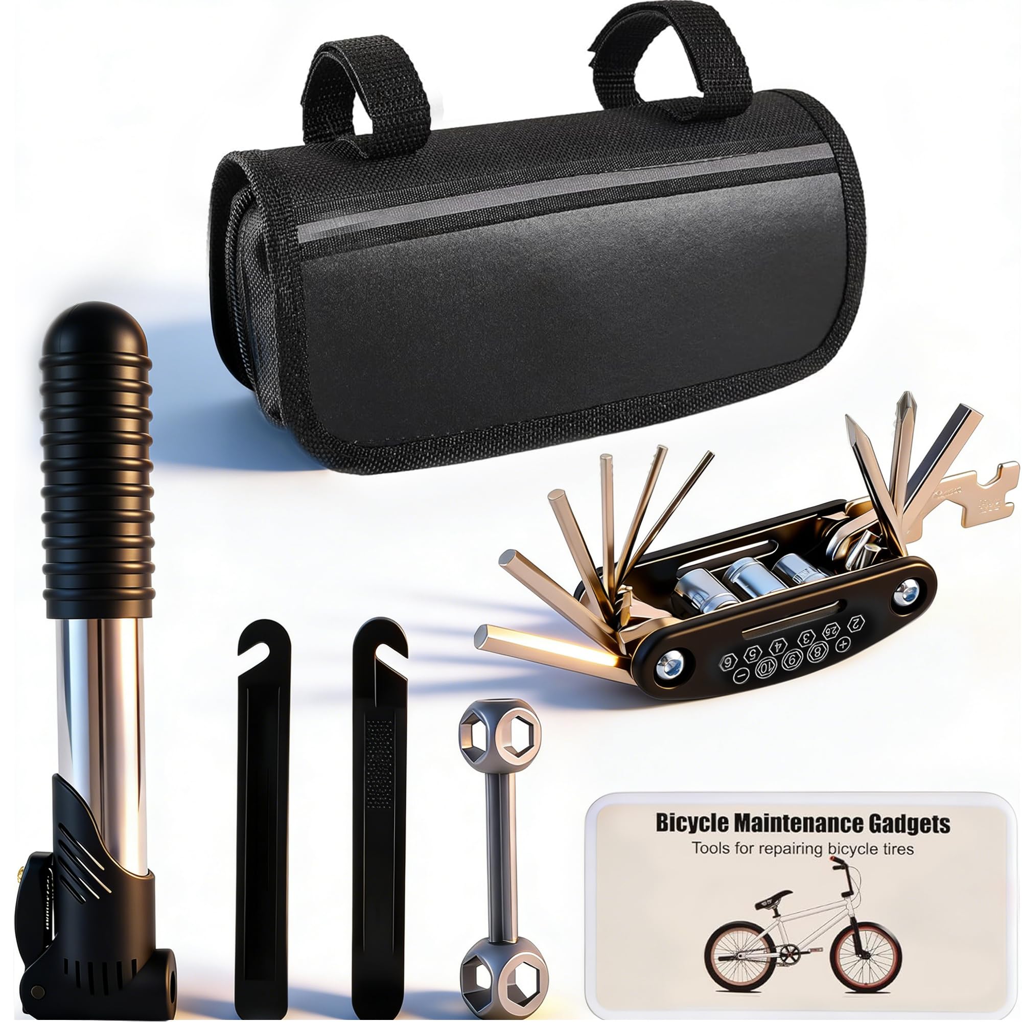 33-teiliges Fahrrad-Reparaturwerkzeug-Set