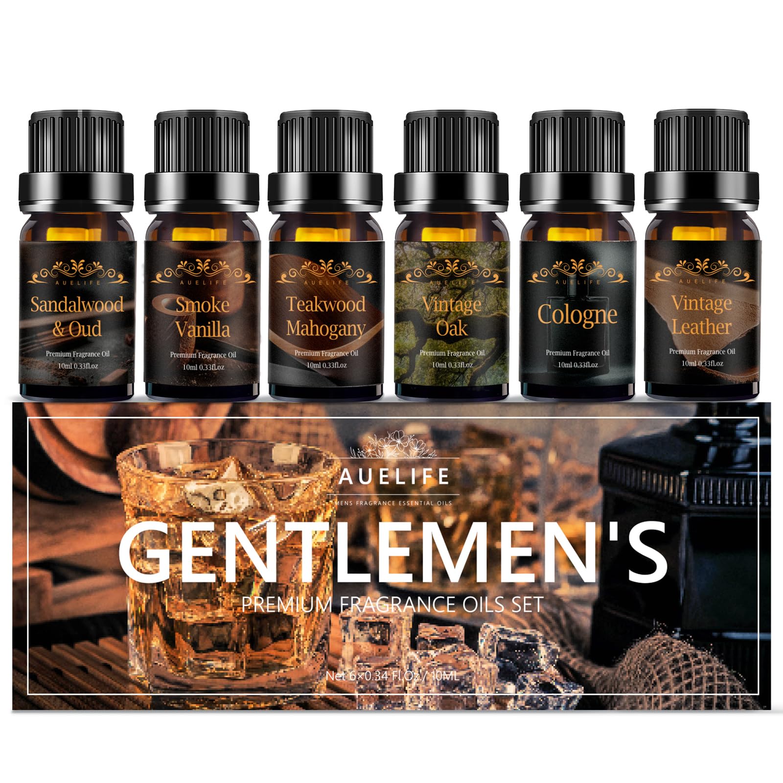 Cologne Perfumed Essential Oils Men Essential Oils Set Premium