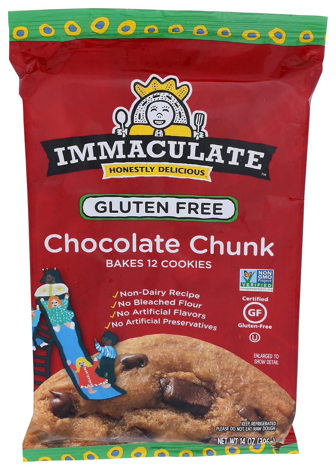 IMMACULATE BAKING COMPANY Chocolate Chunk Cookie Dough, 14 OZ