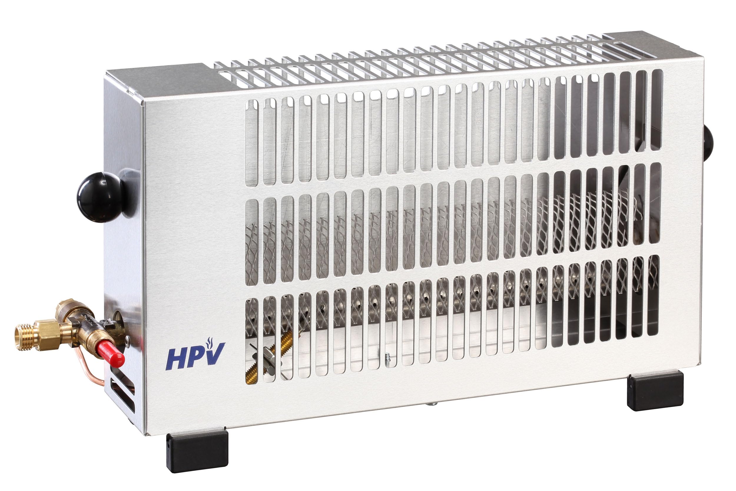 HPV Campingheizung 1,7 kW mit Zündsicherung, 30 mBar, inkl. Schlauch – Kompakte Gasheizung für Outdoor & Camping