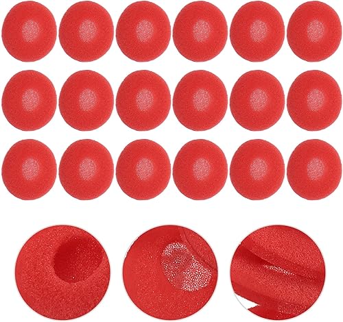 Miniatura 3 de 50pcs Almohadillas para Auriculares Esponja Almohadilla de Esponja Almohadillas de Reemplazo de Auriculares Protector Cubiertas Rojas
