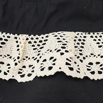 Amazon.com: KUOIN Victorian Lace Bonnet Hat Colonial