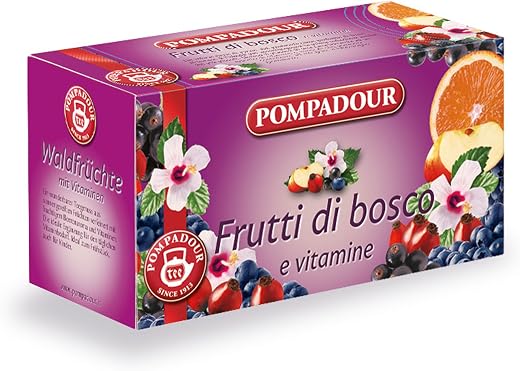 Pompadour Infused Berry Mix 20 Sachets