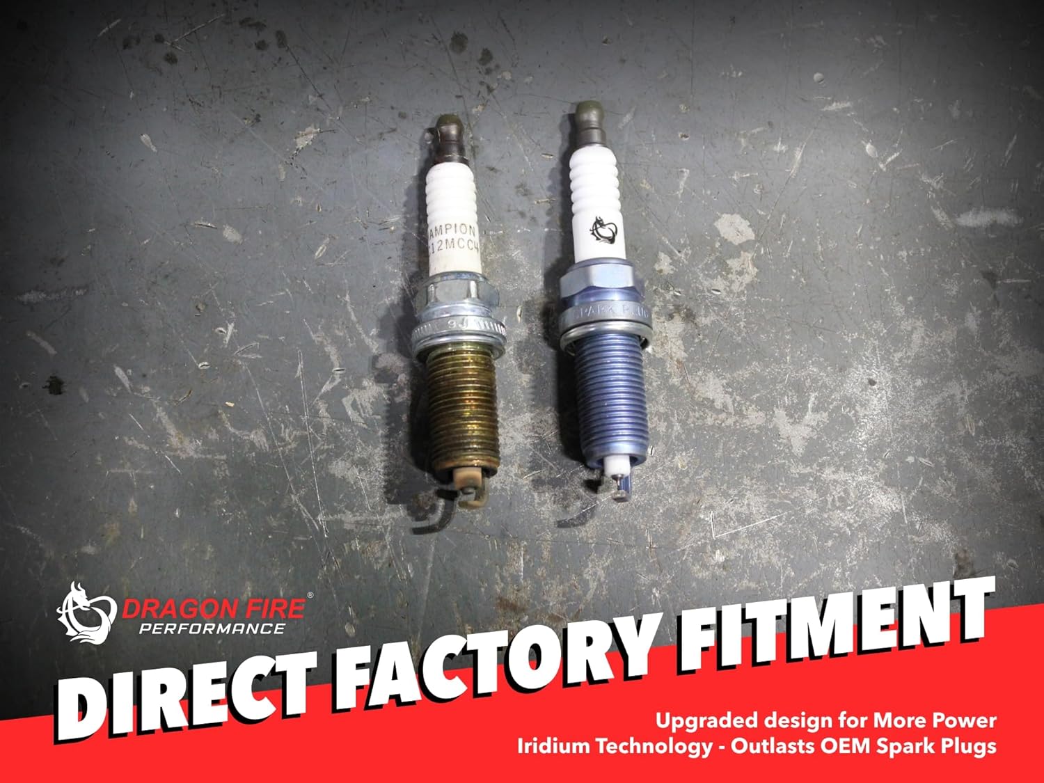 AIP Electronics Dragon FIRE Performance Ignition Coils & Iridium Spark Plugs Compatible with 08-19 Dodge Jeep Chrysler Ram 5.7 5.9 6.1 6.4 V8 56029129AB UF504 LZFR5CI-11 92145 OEM Fit Kit-1565