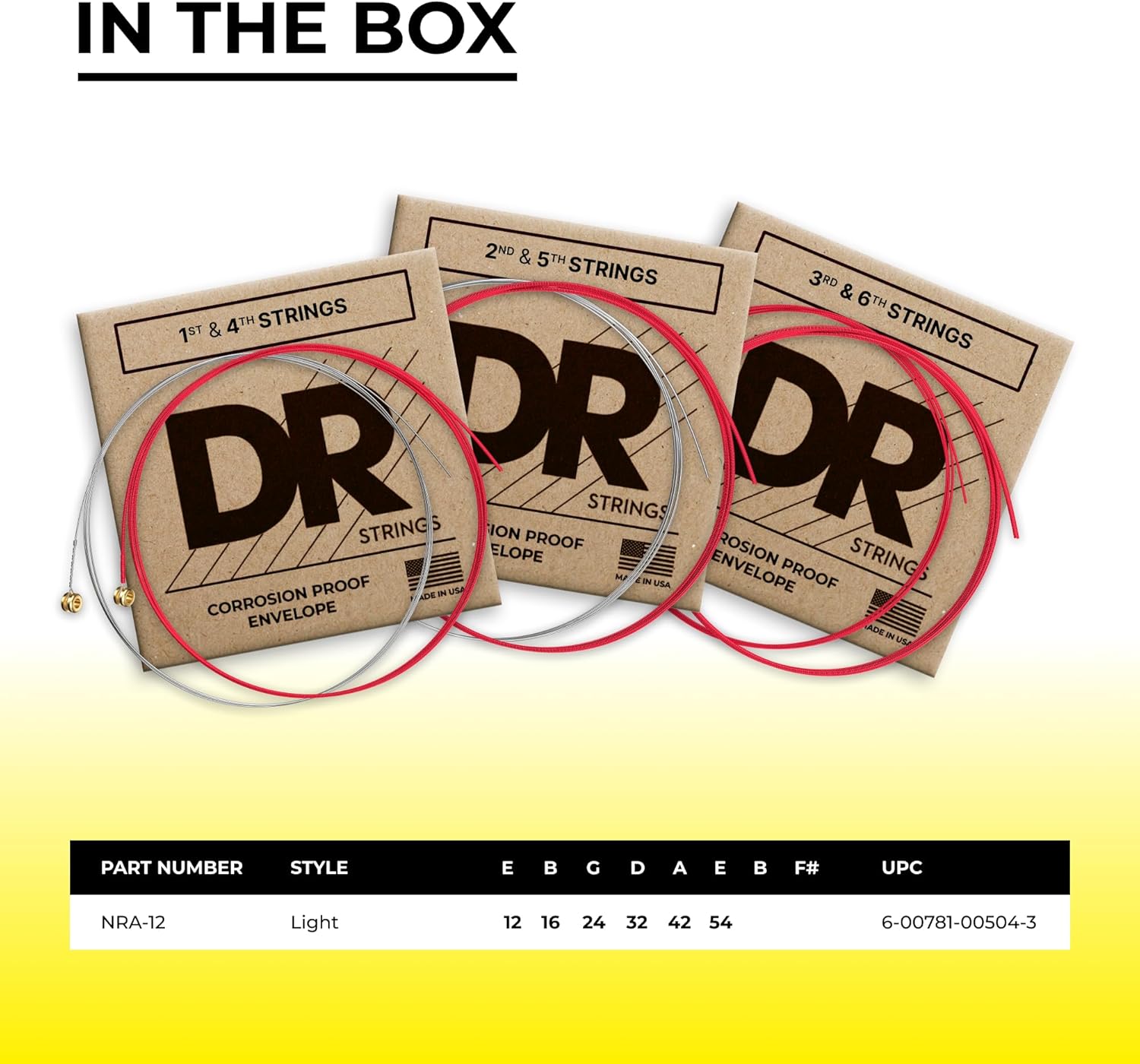 DR Strings NRA-12 Hi-Def Neon