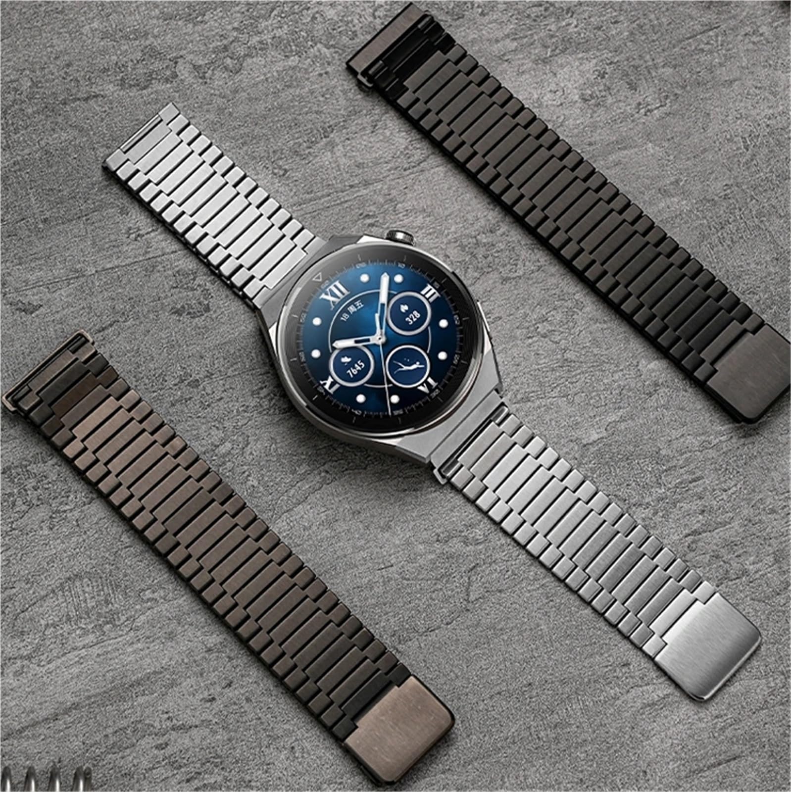 CZKE Bracelet à boucle magnétique de 22 mm pour GTR 2 3 4 2e 3Pro GTR 47 mm pour Huawei Watch 5 4 GT3 GT2E Mi Watch Color/S1 pour Samsung Galaxy 3 4 5 6 7 45 mm