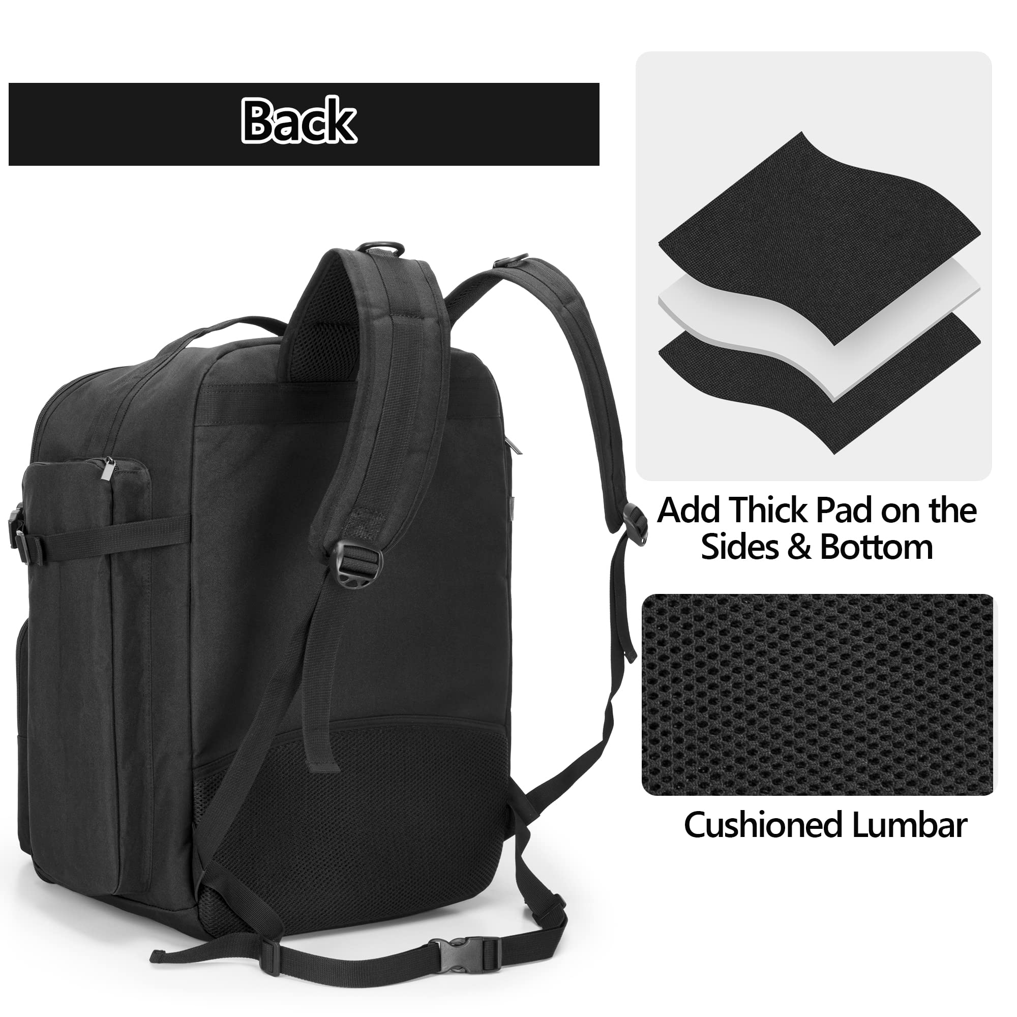 GOBUROS Mochila RC para coche 1/10, bolsa de almacenamiento RC con múltiples bolsillos para herramientas y otros accesorios, fácil de transportar con correa de hombro ajustable (diseño patentado)
