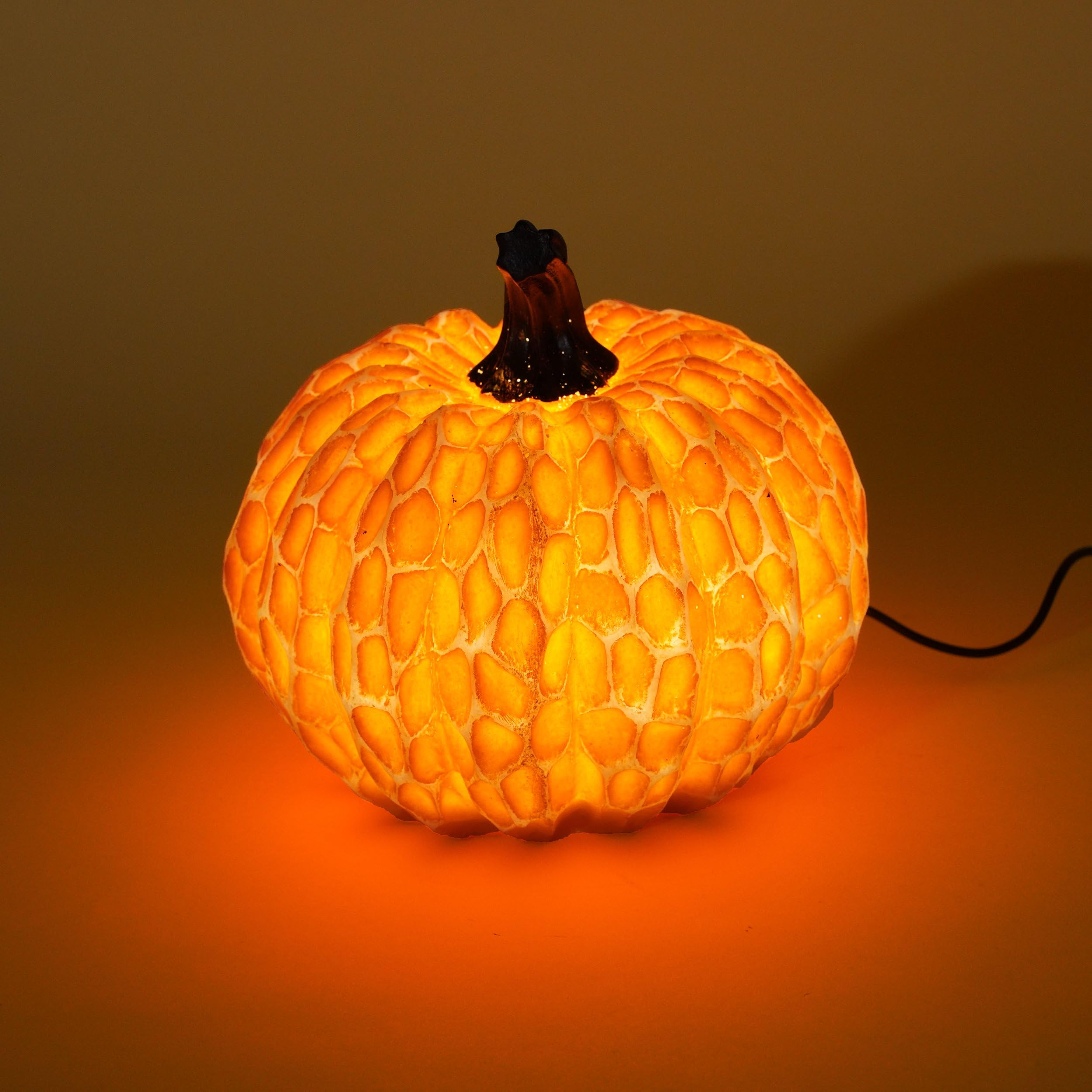 Esotec Solar Kürbis Deko Gartendeko Herbstdeko LED Gartenfigur außen 102683