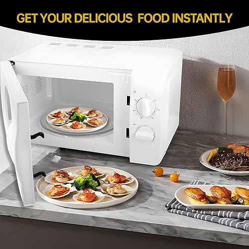 Miniatura 6 de Placa giratoria de vidrio para microondas de 13.5 pulgadas, bandeja de vidrio de repuesto para microondas de 13.5 pulgadas, bandeja de vidrio de