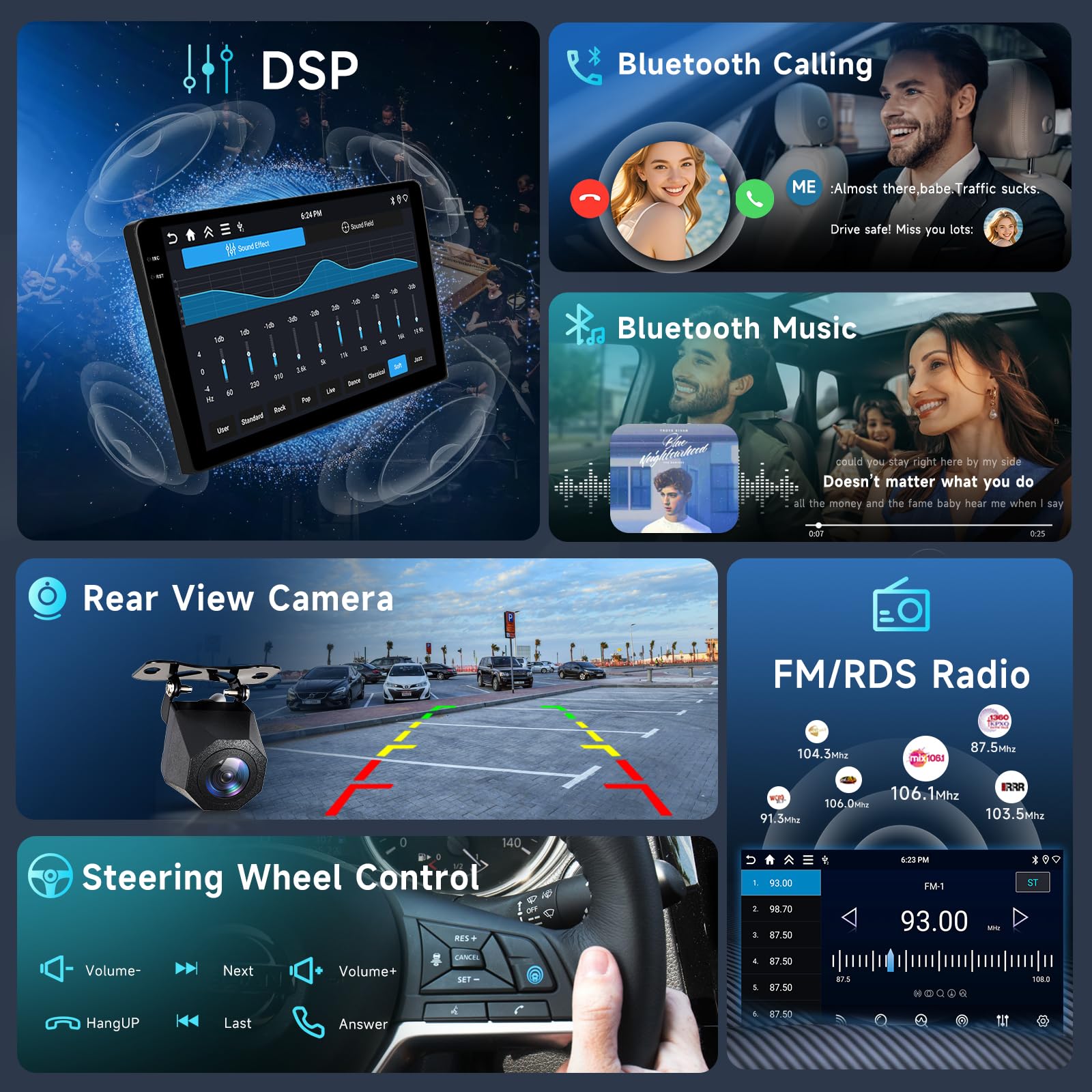 Hodozzy 4G+64G Autoradio für Mercedes Benz A/B-Klasse B200 W169 A160 A180 A200 A220 2008-2012 Android 9 Zoll InCell Touchscreen Navi Carplay Wireless Android Auto, Radio Din Bluetooth WiFi RDS Kamera