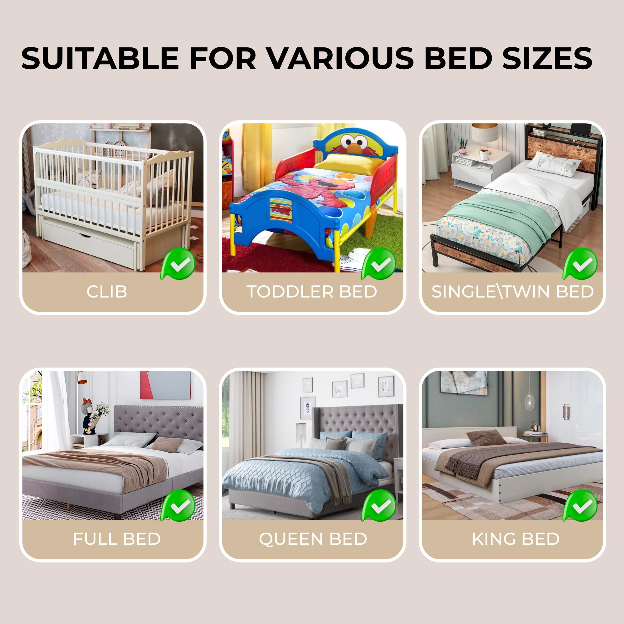 Rieles de cama para niños pequeños, barandillas de cama para cama de bebé, rieles laterales para cama tamaño King, rieles laterales para niños, rieles de seguridad para cama de niños, rieles de