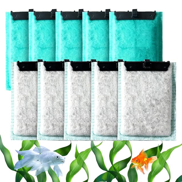 10 cartuchos de filtro para acuario con Algostop Depot antialgas