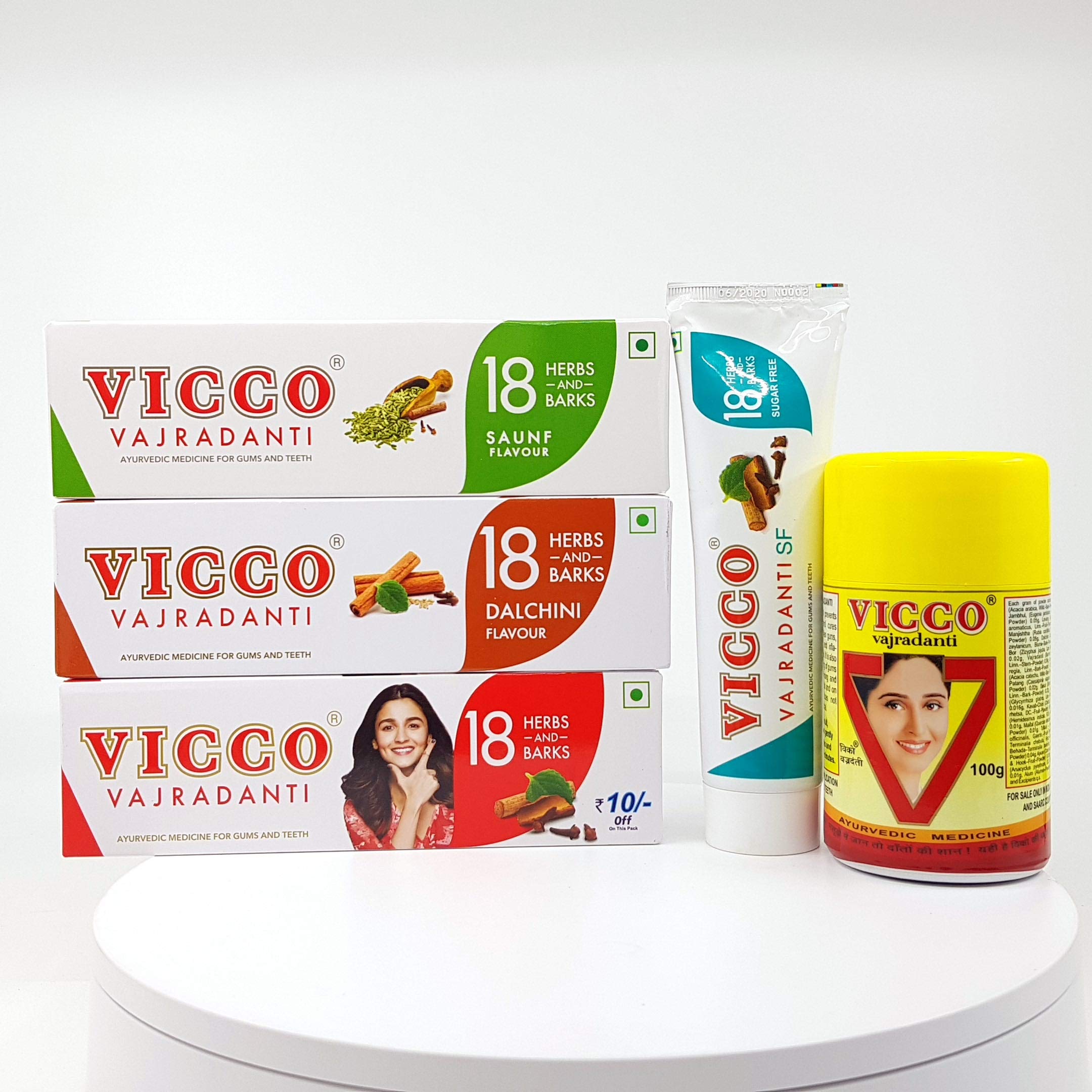 Vicco Vajradanti Total Pack (160G Saunf Plus 160G Dalchini plus 160g Sugare free Plus 150g Vajradanti Paste plus 100g Powder) (B08KHDTF84) Amazon Price History, Amazon Price Tracker