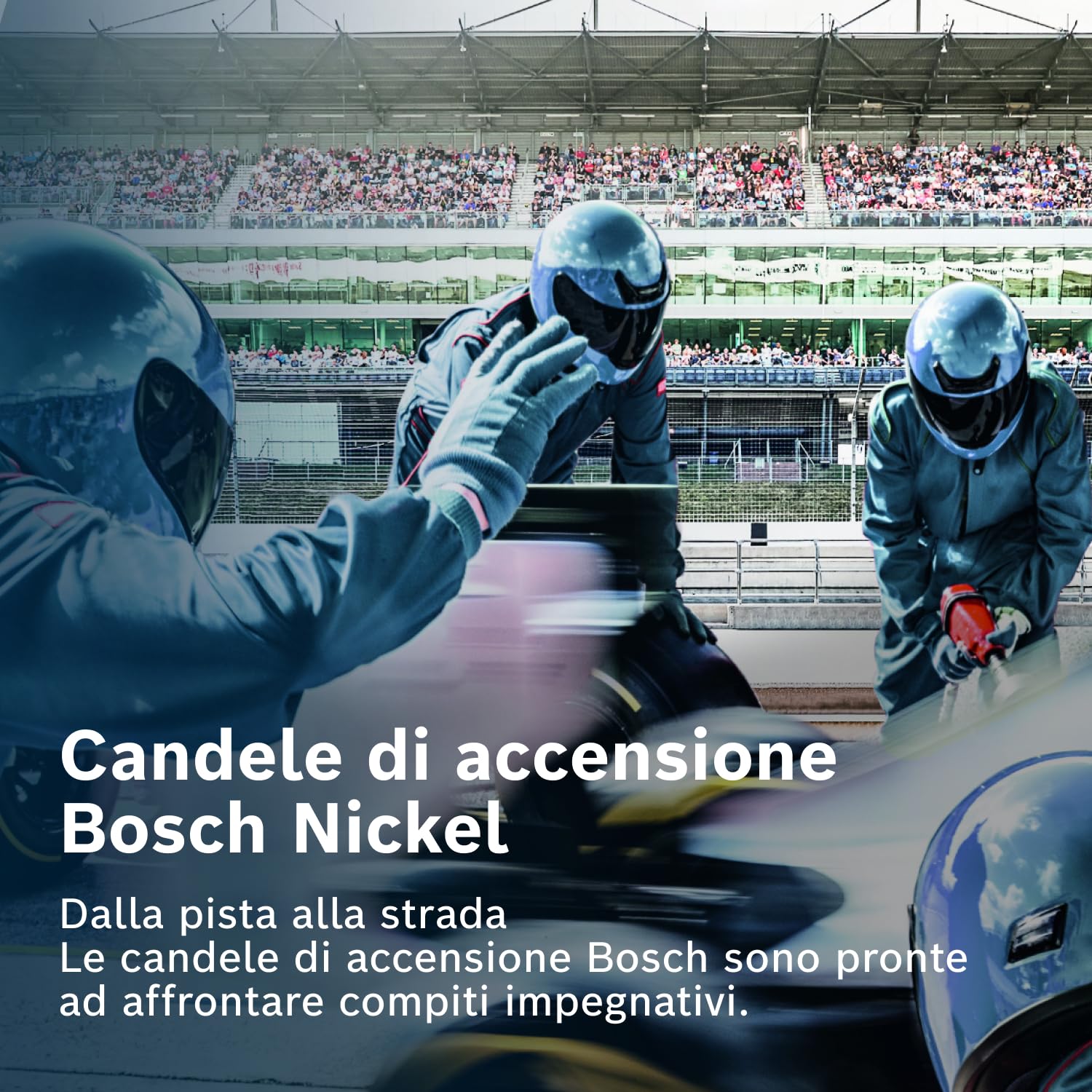 Bosch FQR8LEU2 (N40) Candele Di Accensione Bosch Nickel - Confezione Da 4 - Per un'Accensione del Motore Affidabile e Lunga Vita Utile - con un Design Resistente