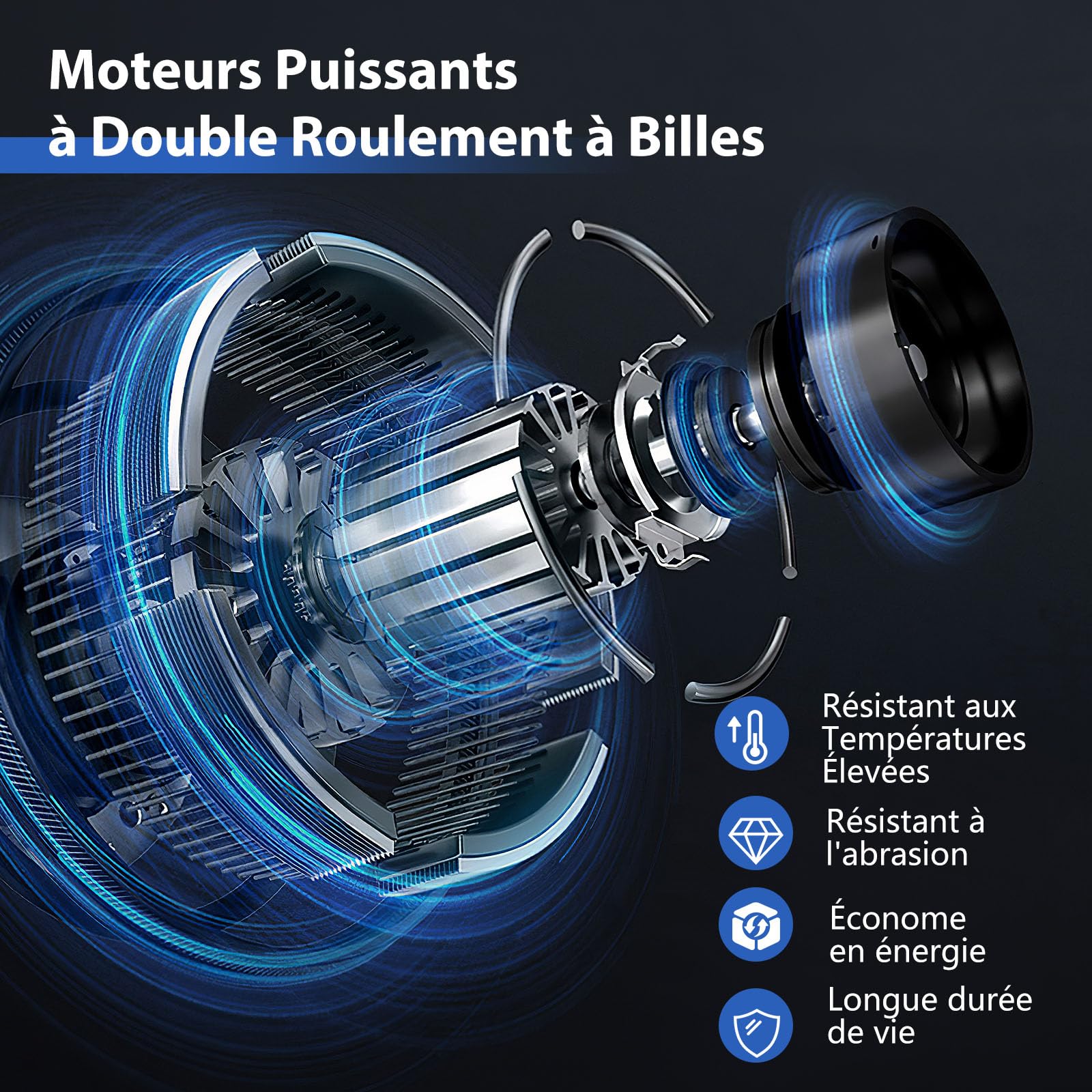 COSTWAY Ventilateur Mural Industriel Ø56 cm 120W 3 Vitesses, Ventilateur Domestique Pales en Aluminium Tête d'Inclinaison Réglable à 30° Oscillation à 85° pour Entrepôt Atelier (Argenté)