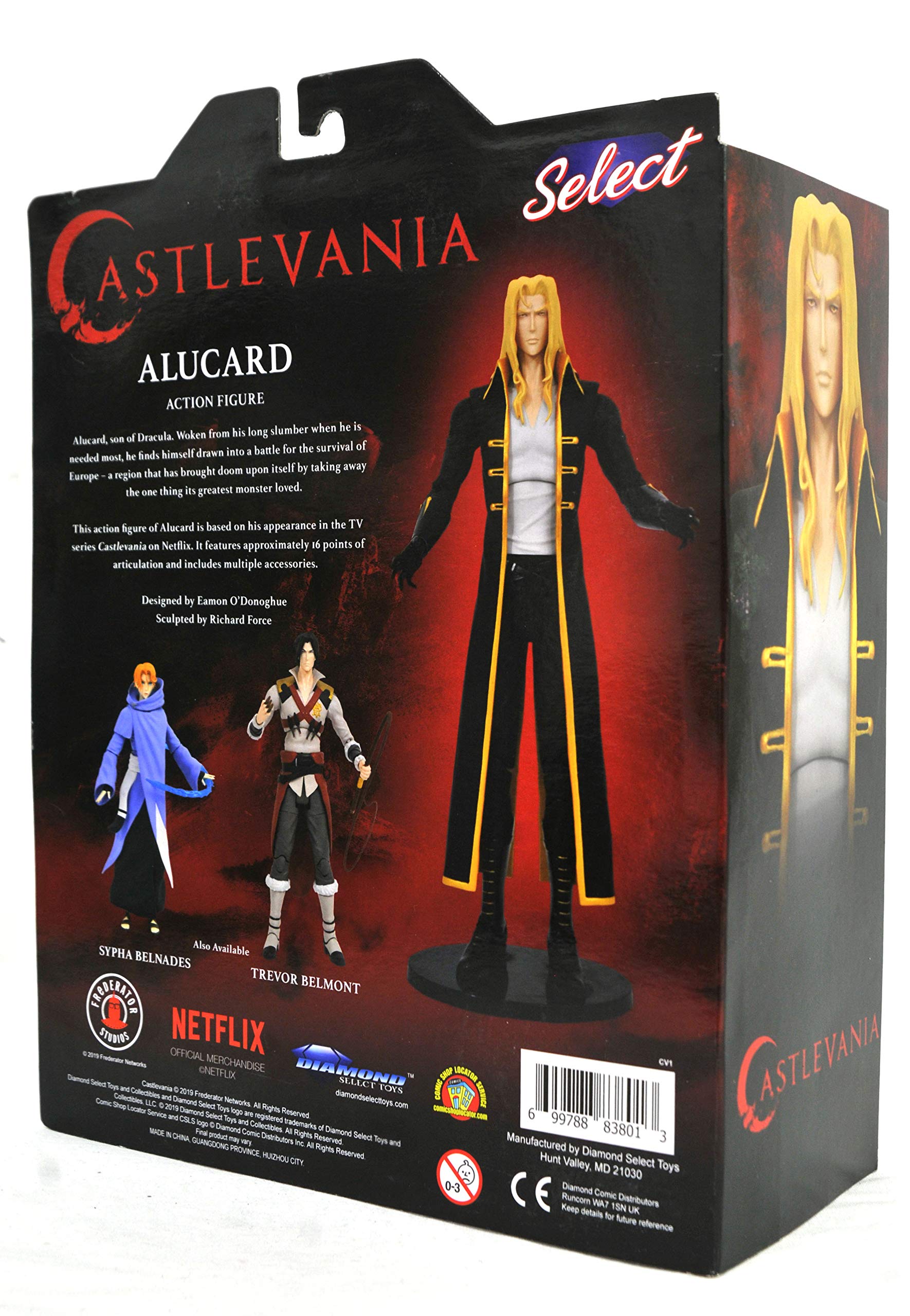 Castlevania Netflix Select Alucard Action Figure : Amazon.sg