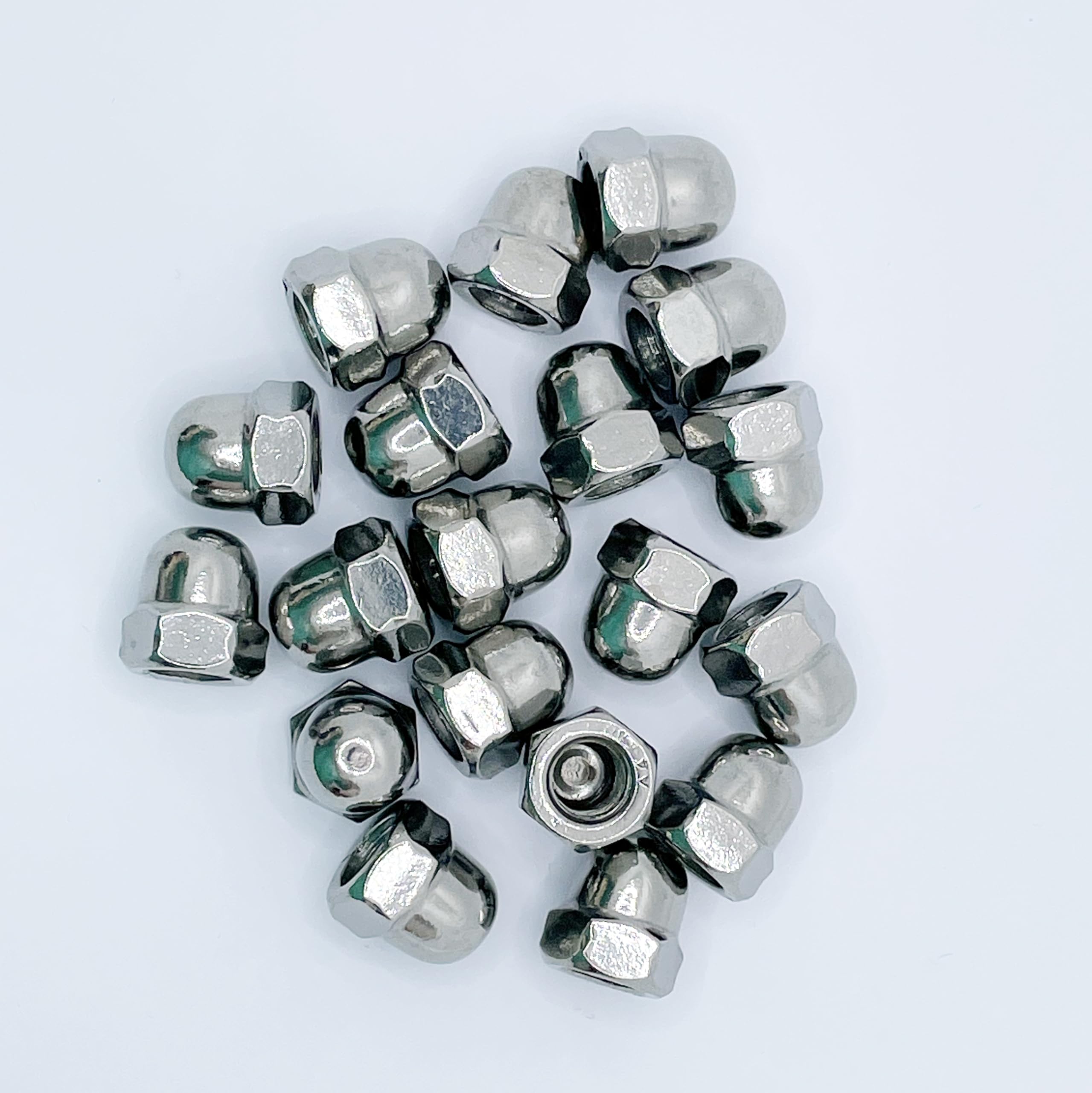 M8 Dome Nut DIN1587, A4 (316) Stainless Steel (Pack of 20), M8(A4), Pk20 - Image 2