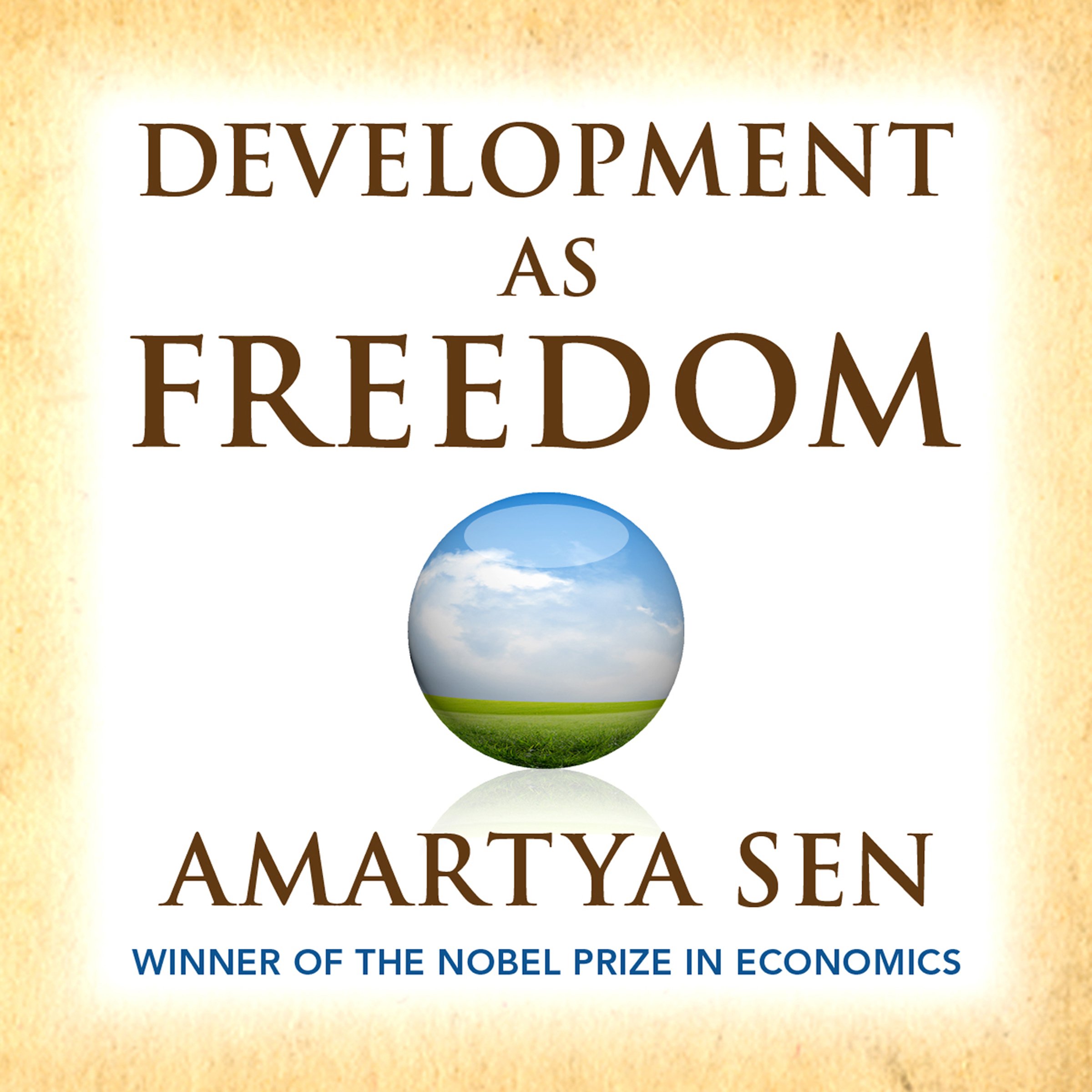 Cover art for Development as Freedom