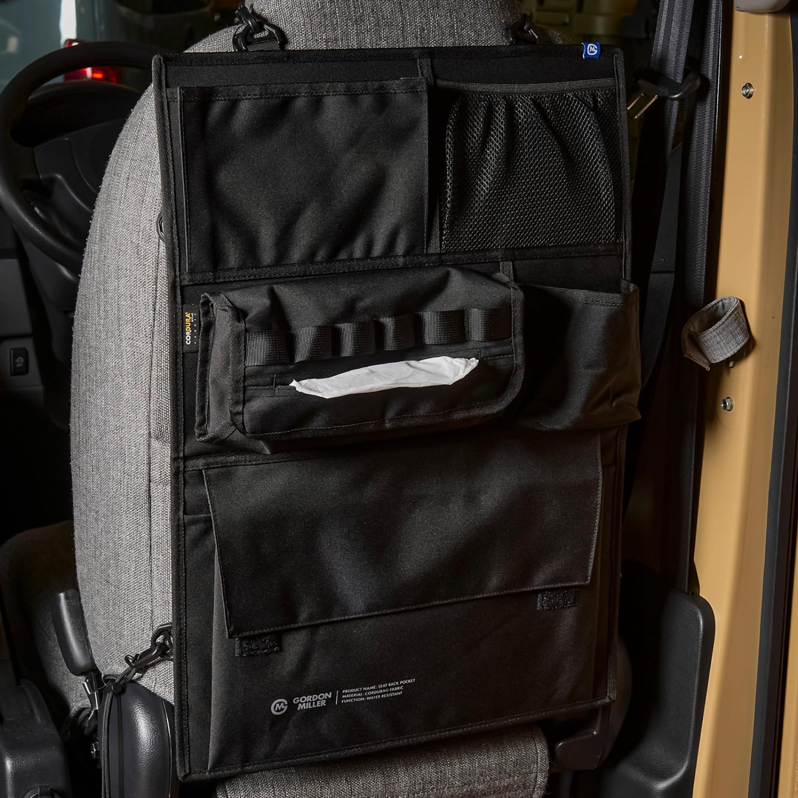 Amazon.co.jp: GORDON MILLER 車用 コーデュラ シートバックポケット