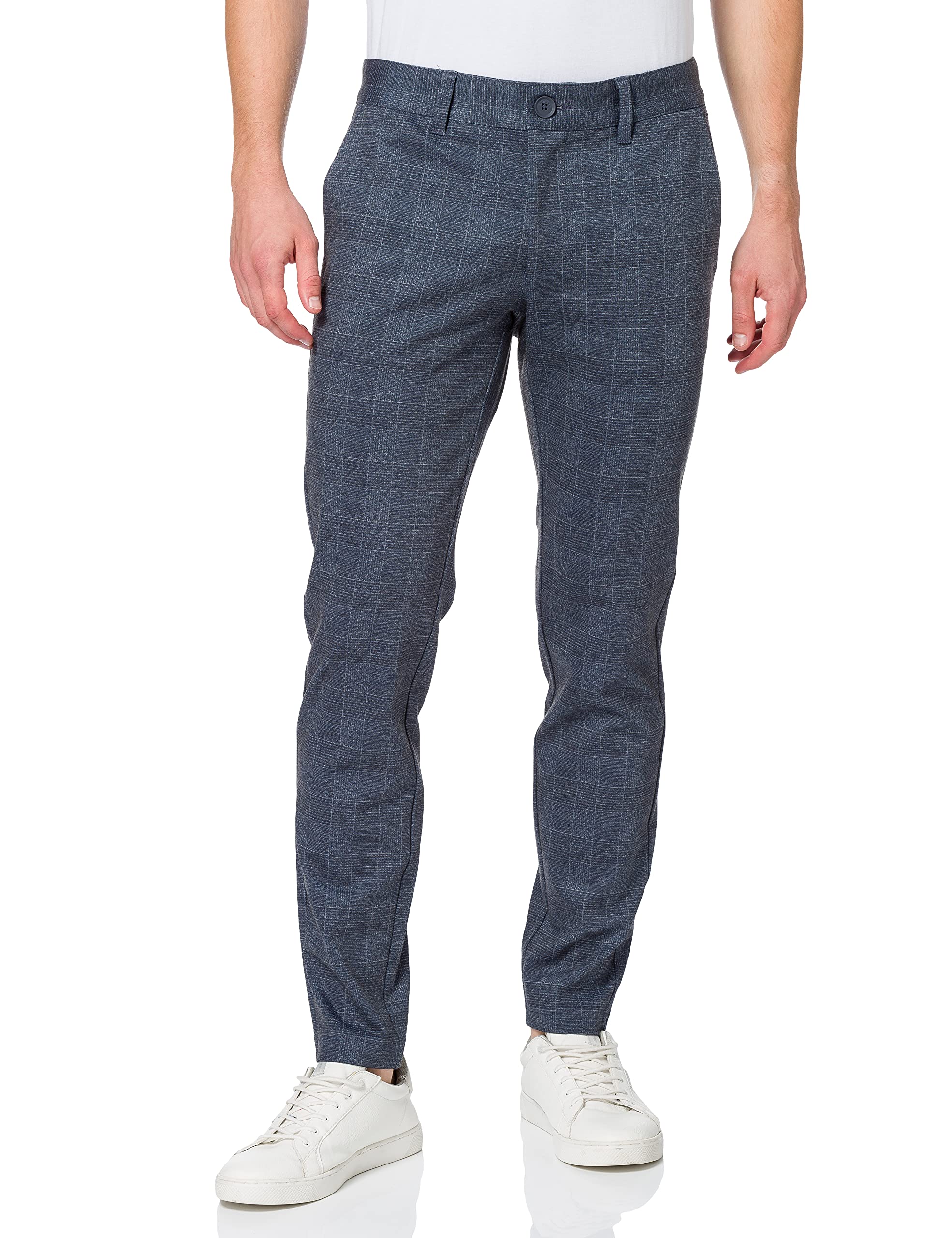 bestseller a/s Men's Onsmark Check Pants Hy Gw 9887 Noos Trouser