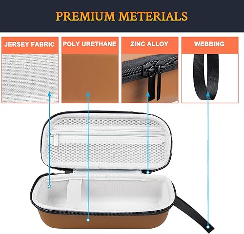 Miniatura 3 de SOULWIT Estuche rígido de EVA para lentes inteligentes Ray-Ban Meta WayfarerSkylerHeadliner (Gen1Gen 2), fundas protectoras para lentes de carga,