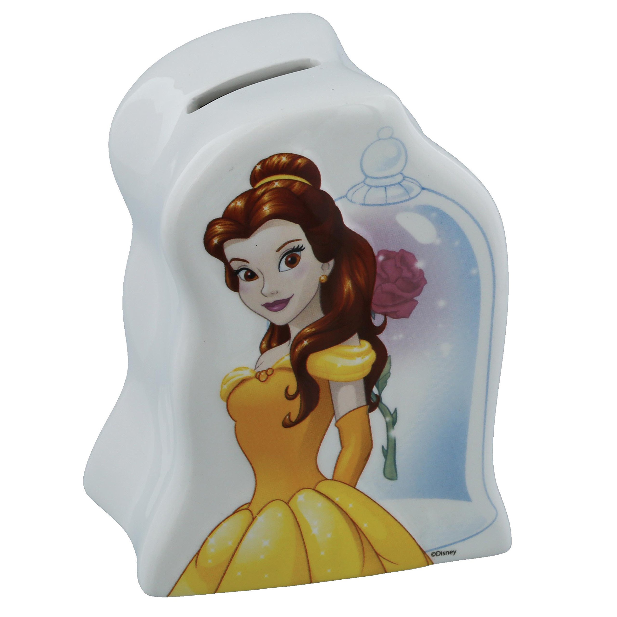 Disney Multicolor Enchanting Beautiful As A Rose - Belle Money Bank, Multicolour