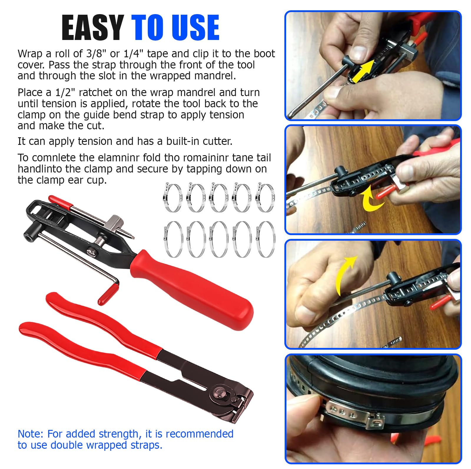 Pinces Outils de Maintenance, Colliers de Serrage Manchon de Pince 45 Kit d'outils de mandrin de