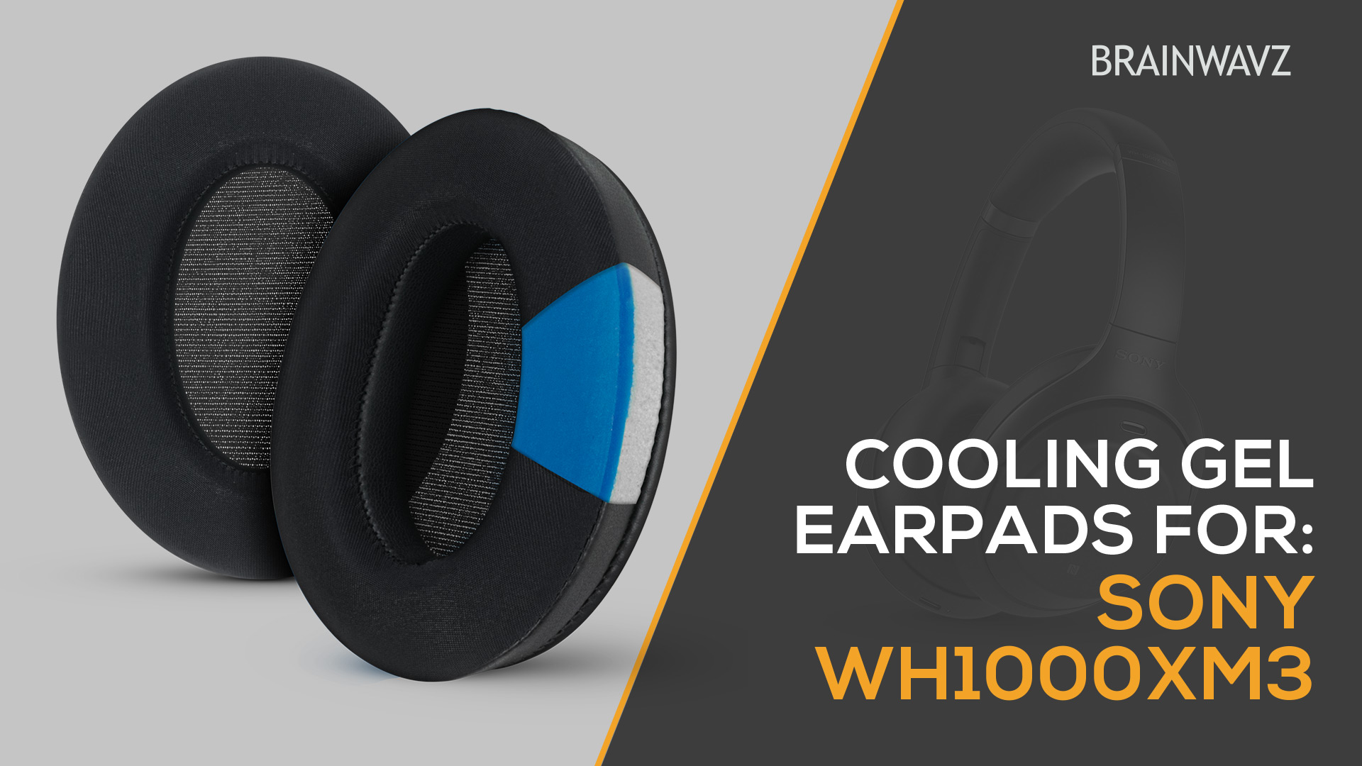 Amazon.com: Hybrid Gel Earpads for Sony WH-1000XM3 Headphones