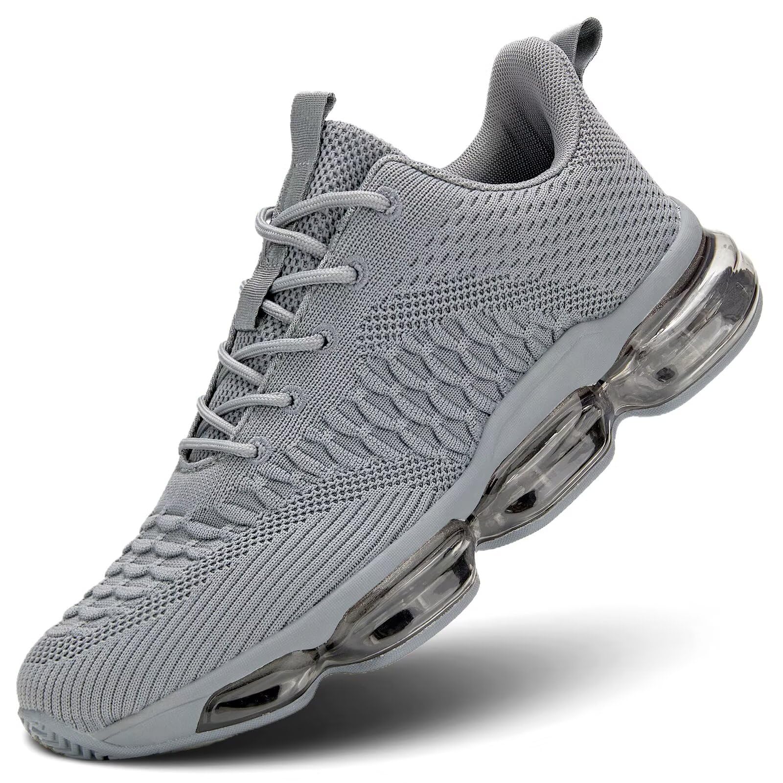 Zapatos Baskets à coussin d'air pour homme - Style décontracté et respirant - Pour la marche, le tennis, la gym, le sport