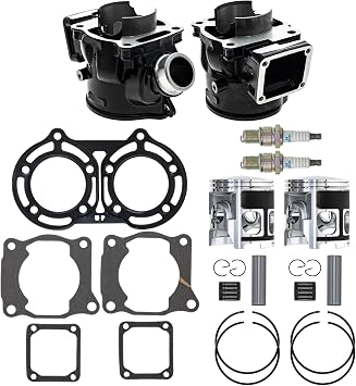 NICHE 66.5mm Big Bore Cylinder Piston Gasket Kit for Yamaha 2GU-11311-00-00