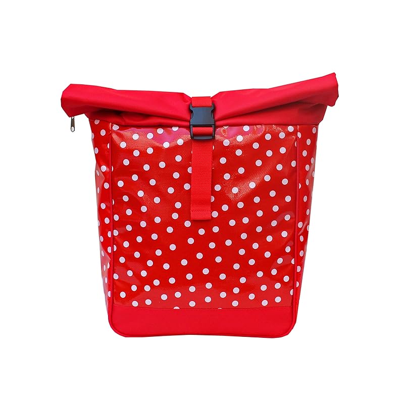 bilder frauen auf fahrrad mit packtasche